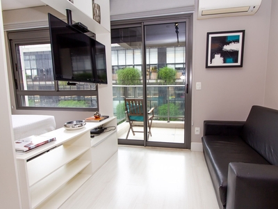 Apartamento à venda em Vila Madalena com 34 m², 1 quarto, 1 suíte, 1 vaga