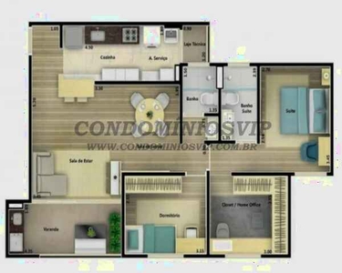 APARTAMENTO EM SOROCABA - CONNECT PLANETA