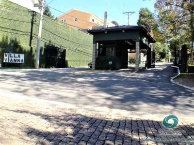Terreno em condomínio fechado à venda na rua das amoreiras, vila vianna, cotia por r$ 750.000