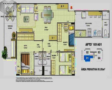 Apartamento 3 quartos à venda em Vila Isabel, primeira locação