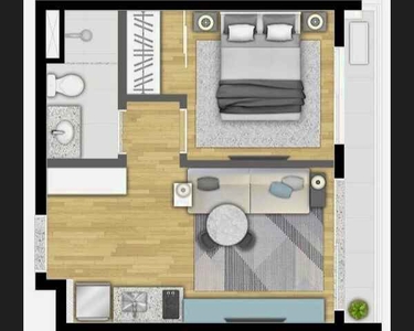 APARTAMENTO 32,63M², 1 DORMITÓRIO COM VARANDA SEM VAGA A VENDA - VILA MARIANA - ZONA SUL