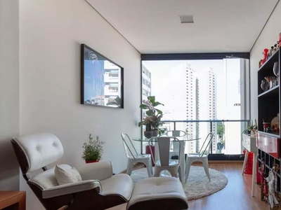 Apartamento à venda em Paraíso com 59 m², 1 quarto, 1 suíte, 2 vagas