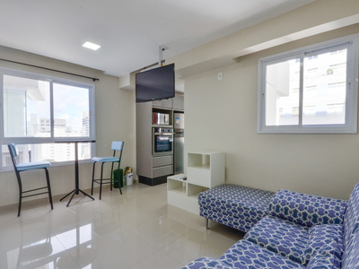 Apartamento à venda com 41m², 1 quarto e 1 vaga