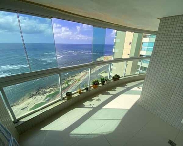 Apartamento alto luxo quarto e sala varanda gourmet com vista mar a venda na Pituba