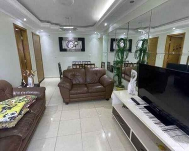 Apartamento com 3 dormitórios à venda, 105 m² por R$ 660.000,00 - Vilamar - Praia Grande/S