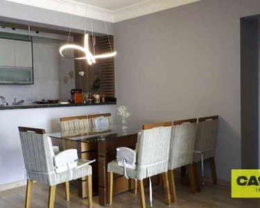 Apartamento com 3 dormitórios à venda, 85 m² - Vila Valparaíso - Santo André/SP