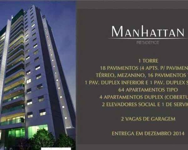 Residencial Manhattan, apartamentos 3 quartos, lazer completo, Rio Verde Goiás