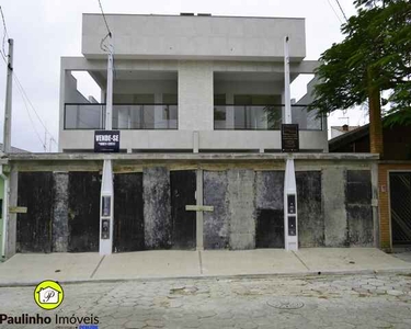 Vendo casa sobreposta superior com finíssimo acabamento na praia de Peruíbe. Entrega em ag