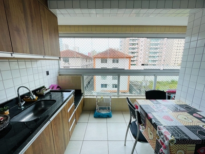 Apartamento em Canto do Forte, Praia Grande/SP de 70m² 2 quartos à venda por R$ 469.000,00