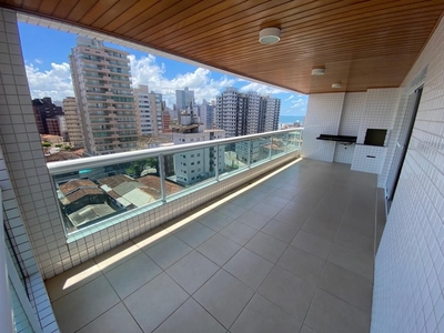 Apartamento em Cidade Ocian, Praia Grande/SP de 142m² 3 quartos à venda por R$ 779.000,00