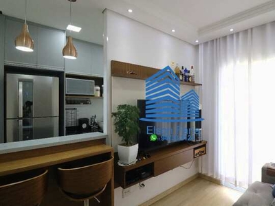 Lindo Apartamento Mobiliado Locação 2 dorm Suíte Innova Blue Osasco Próx Centro Umuarama C