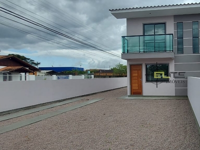 Sobrado em Barra do Aririú, Palhoça/SC de 75m² 2 quartos à venda por R$ 337.000,00