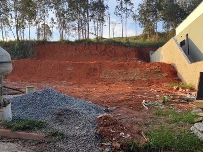 Amplo terreno em condomínio fechado, área de lazer completa