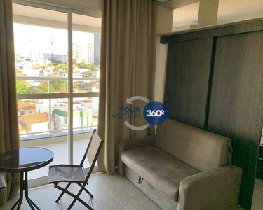Apartamento com 1 dormitório para alugar, 34 m² por R$ 3.087,40/mês - Jardim Faculdade - S
