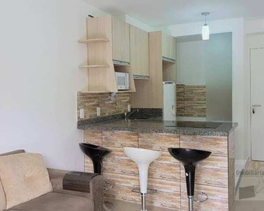 Apartamento com 1 dormitório para alugar, 41 m² por R$ 2.890,19/mês - Campina do Siqueira