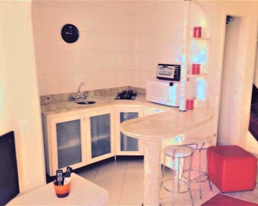 Apartamento com 1 dormitório para alugar, 45 m² por R$ 4.661,00/mês - Moema - São Paulo/SP