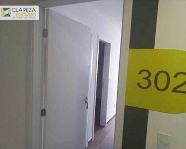 Apartamento com 2 dormitórios para alugar, 38 m² por R$ 3.120,00/mês - Vila Butantã - São