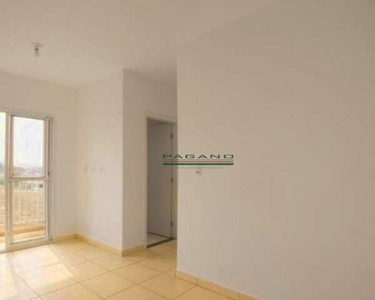 Apartamento com 2 dormitórios para alugar, 48 m² por R$ 1.320,00/mês - Bonfim Paulista - R