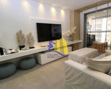 Apartamento com 2 dormitórios para alugar, 87 m² por R$ 13.000,00/mês - Riviera de São Lou