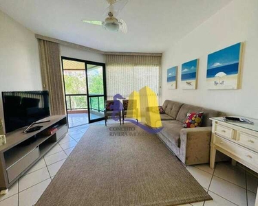 Apartamento com 3 dormitórios para alugar, 117 m² por R$ 12.000/mês - Riviera Módulo 6 - B