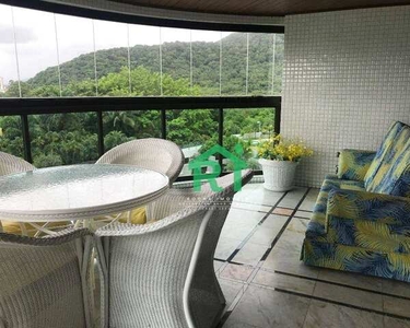 Apartamento frente Mar 4 Dormitórios 4 suítes, 2 vagas, lazer Enseada Guarujá/SP