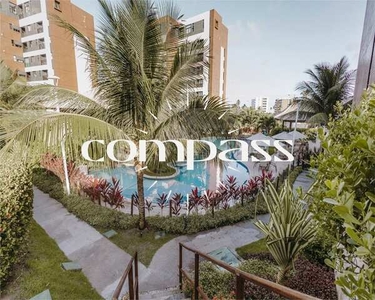 Apartamento mobiliado com 3 suítes para locação no Cond. Jardim do Mar na Reserva do Paiva