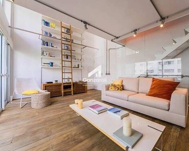 Apartamento mobiliado, impecável - aluguel ou venda 74m² , mezanino e 2 vagas de garagem