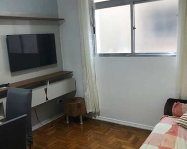 Apartamento mobiliado para com 2 quartos em Embaré - Santos - SP