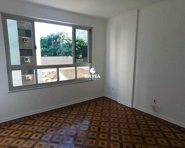 Apartamento no Boqueirão para alugar em Santos com 2 dormitórios