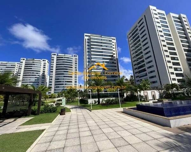 Apartamento vista mar e rio Hemisphere 360 4/4 + dep, condomínio de luxo Pituaçu