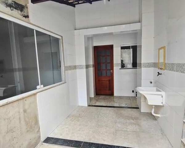 Casa ampla com dois quartos e dois banheiros em condomínio Fechado - Manilha RJ