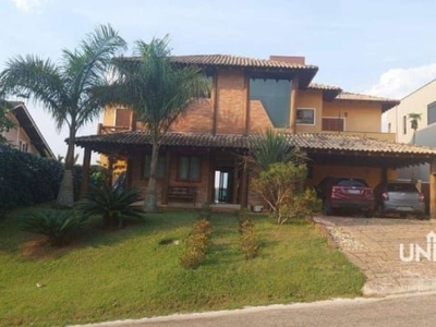 Casa com 4 dormitórios, 352 m² - venda por r$ 1.650.000,00 ou aluguel por r$ 15.700,00/mês - capital ville i - cajamar/sp