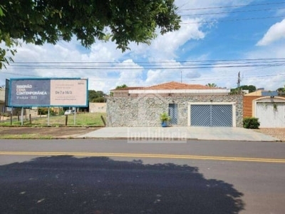 Casa térrea no bairro jd sumaré com 3 dormitórios para alugar, 256 m² por r$ 10.320/mês - jardim sumaré - ribeirão preto/sp