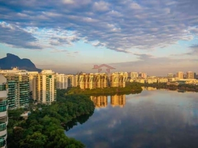 Cobertura com 4 quartos à venda na avenida das acácias, 60, barra da tijuca, rio de janeiro, 487 m2 por r$ 4.930.500