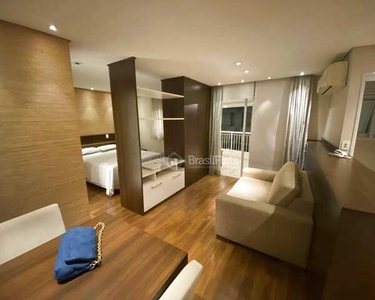 Flat com 1 dormitório para alugar, 48 m² por R$ 4.000,00/mês - Brooklin - São Paulo/SP