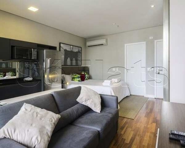 Flat de alto padrão com 1x dormitório a menos de 100 metros da Avenida Faria Lima