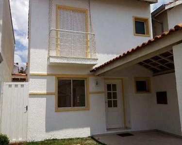 Sobrado com 3 dormitórios para alugar, 114 m² por R$ 3.500/mês - Condomínio Villagio Di Lu