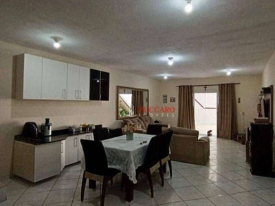 Sobrado com 4 dormitórios à venda, 190 m² por r$ 450.000,00 - parque continental - guarulhos/sp