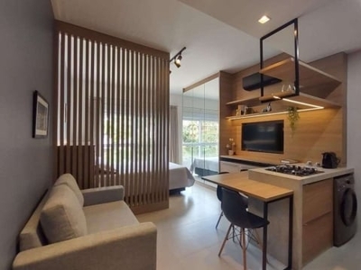 Studio pronto para morar ao lado da ufsc à venda, 41 m² por r$ 540.000 - pantanal - florianópolis/sc