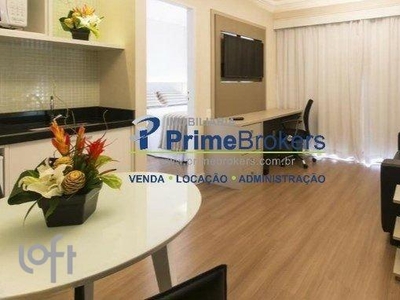 Apartamento à venda em Moema Índios com 36 m², 1 quarto, 1 suíte, 1 vaga