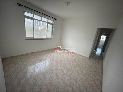 Apartamento em Aparecida, Santos/SP de 75m² 2 quartos à venda por R$ 369.000,00 ou para locação R$ 2.500,00/mes