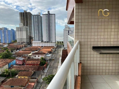 Apartamento em Balneário Maracanã, Praia Grande/SP de 67m² 2 quartos à venda por R$ 439.000,00