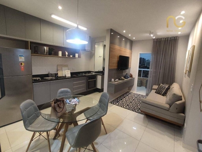 Apartamento em Canto do Forte, Praia Grande/SP de 57m² 2 quartos à venda por R$ 435.300,00