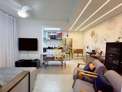 Apartamento em Cidade Ocian, Praia Grande/SP de 50m² 2 quartos à venda por R$ 379.000,00