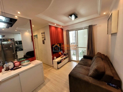 Apartamento em Cocaia, Guarulhos/SP de 56m² 3 quartos à venda por R$ 344.000,00