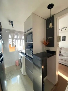 Apartamento em Sítio Cercado, Curitiba/PR de 49m² 2 quartos à venda por R$ 184.000,00