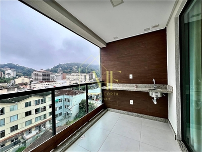Apartamento em Várzea, Teresópolis/RJ de 89m² 2 quartos à venda por R$ 649.000,00