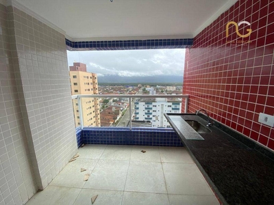 Apartamento em Vila Guilhermina, Praia Grande/SP de 65m² 2 quartos à venda por R$ 492.400,00