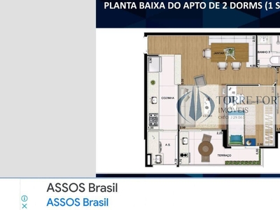 Apartamento em Vila Prudente, São Paulo/SP de 64m² 2 quartos à venda por R$ 597.000,00