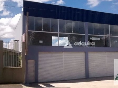 Galpão em Boa Vista, Ponta Grossa/PR de 140m² para locação R$ 1.500,00/mes